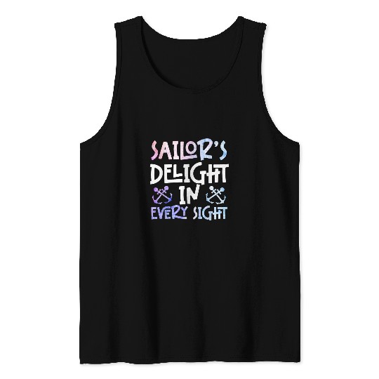 Ocean Boat Spirit Of The Sea Nautical Sailing Sailor Yacht 6 Tank Tops