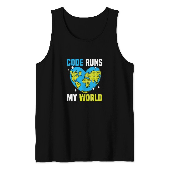 Software Engineer Computer Programmer Programming Code 12 Tank Tops