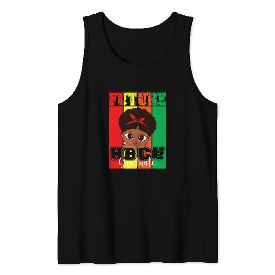 vintages HBCU Graduate Kids Girls HBCU Future College Student 1 Tank Tops