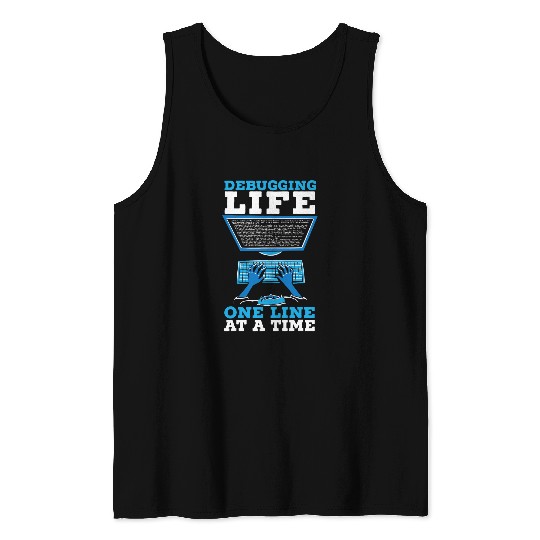 Software Engineer Computer Programmer Programming Code 5 Tank Tops