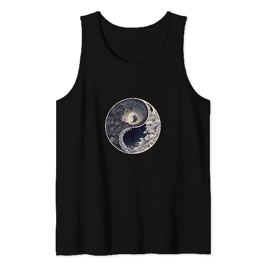 Yin Yang TaiChi KungFu Sensei Karate Yoga Meditation Tank Tops