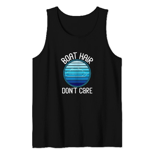 Cruise Essentials Cruise Wear For Women Boat Hair Dont Care Tank Tops