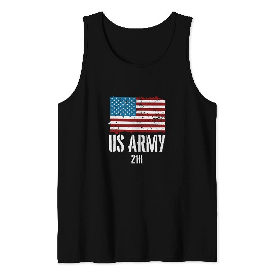 Military 21H Construction Engineering Supervisor Tank Tops