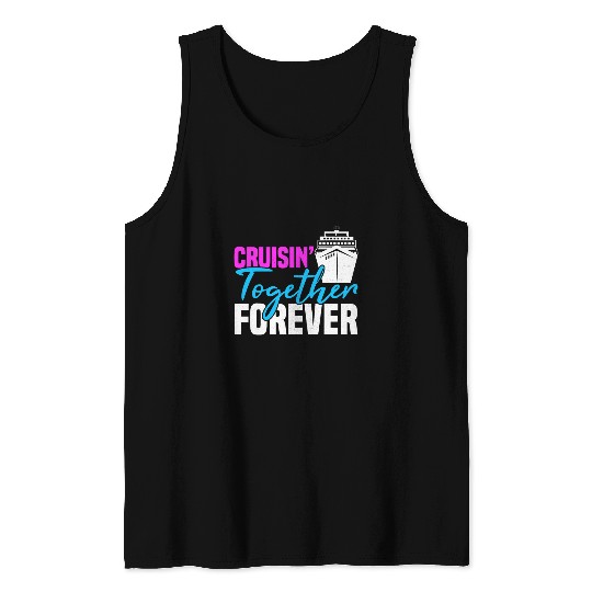 Cruising Travel Vacation Boat Cruise Ship 4 Tank Tops