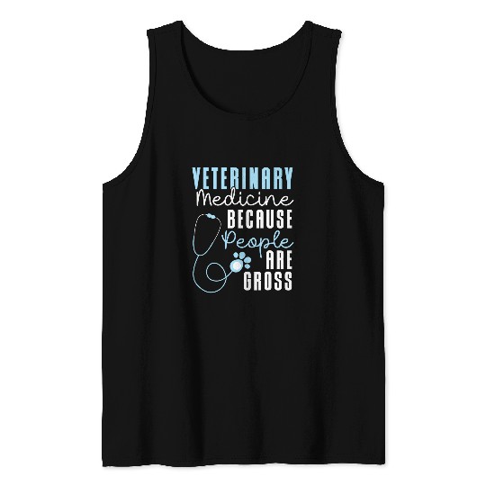 Veterinarian Animals Are Class Animal Rescuer Dog Doctor Tank Tops