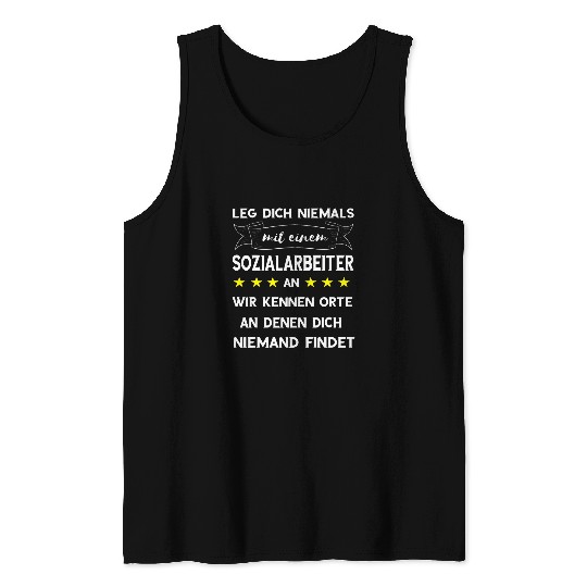 Sociale Work Funny Social Worker Saying Social Work Tank Tops