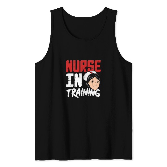 Womens nurses in Training Future RN Student Tank Tops