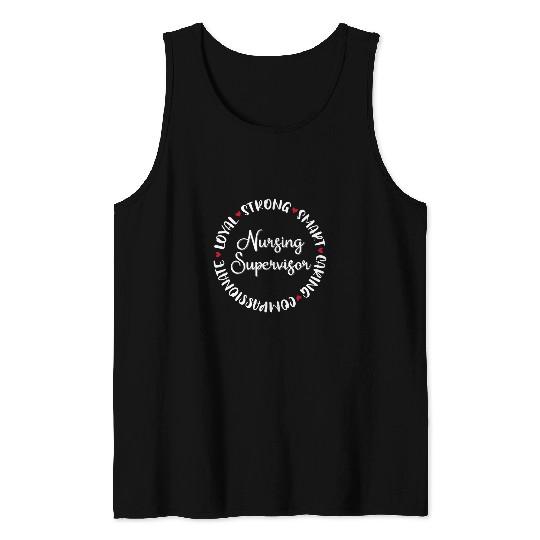 Nursing Supervisor Gifts nursess Graduation medicals Love Tank Tops