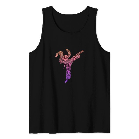 Taekwondo Lover Mom Korean Martial Arts Girls Taekwondoin Tank Tops