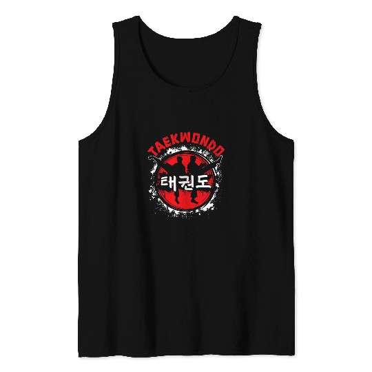 Taekwondo Martial Art Sport Style Kick Judo Jujitsu Karate Tank Tops