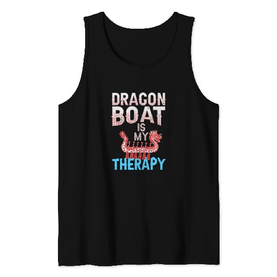 Dragon Boat Racing Festival Paddle Chinese Boating 6 Tank Tops