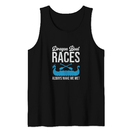 Dragon Boat Races Tank Tops