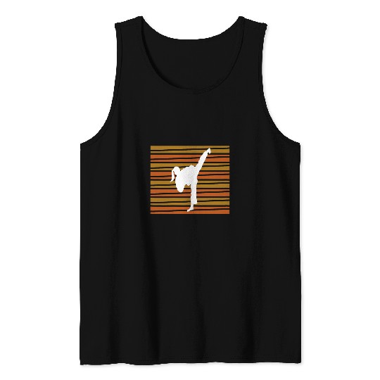 Taekwondo Mom Mothers Day Tae Kwon Do Fighter Tank Tops