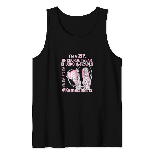 Im A ERP Of Course I Wear Chucks Pearls 2024 Tank Tops