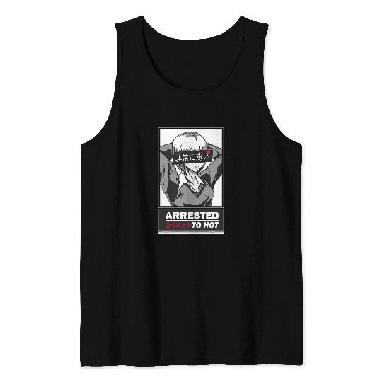 Anime Pretty Femboy with Hot in japanese Cute Neko Cosplay Tank Tops