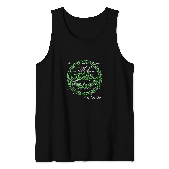 Sky Boat Song Scottish Celtic Thistle Tank Tops