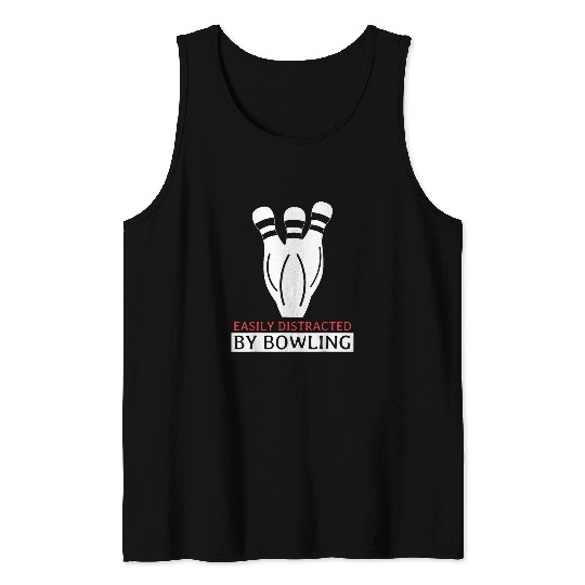 Bowling Lover TenPin Bowler Tank Tops