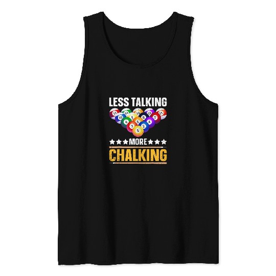 Pool Billiard Team 8 Ball Pool Billiard Player Billiard Tank Tops