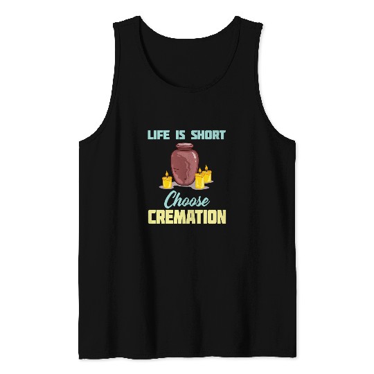 Cremation Urne Funeral Remains Ashes Burial 7 Tank Tops