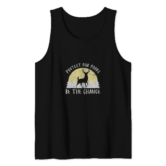 Protect Our Parks Be The Change Nature Book Environment 2 Tank Tops