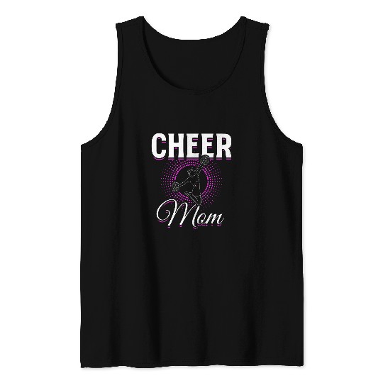 Cheerleader Cheerleading Cheer Mom 1 Tank Tops