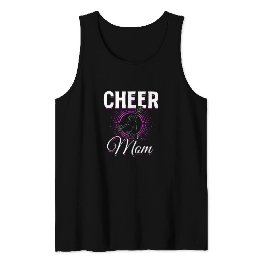 Cheerleader Cheerleading Cheer Mom 1 Tank Tops