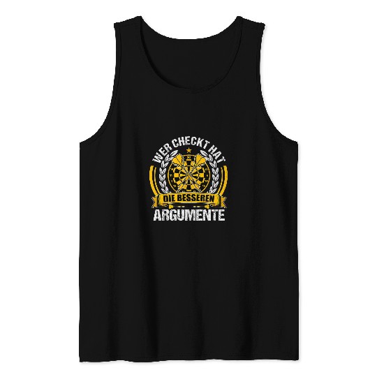 Bullseye Dart Player Dartboard Darts Tank Tops