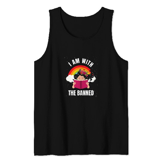 Banned Book I Read Banned Books Tank Tops