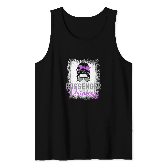 Passenger Princess Funny Girls Trip Summer Copilot 1 Tank Tops