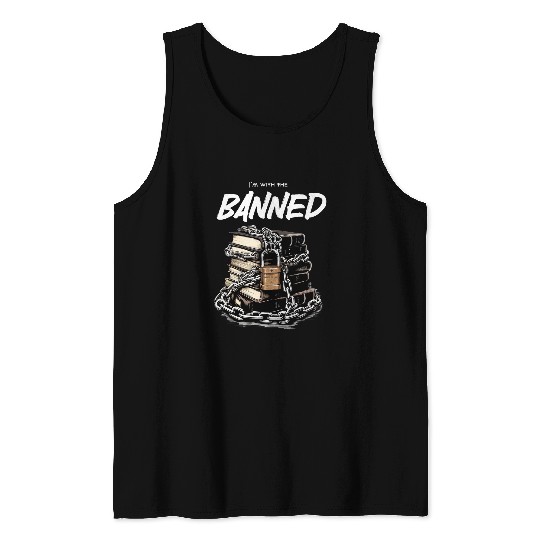 Im with the Banned Band Banned Books 1 Tank Tops