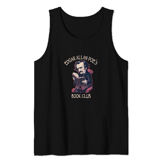 Edgar Allan Poes Book Club 1 Tank Tops