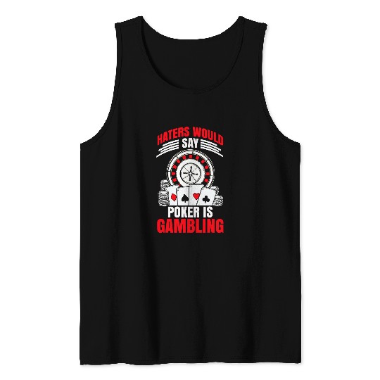 Pokers Accessory Costume Texas Casino Blackjack 2 Tank Tops