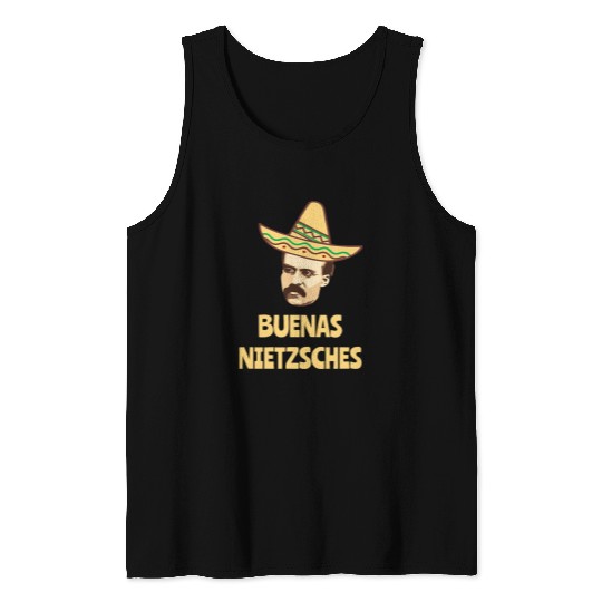 Nietzsche Buenas Nietschez literature Gift Tank Tops