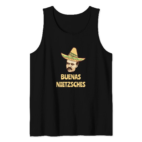 Nietzsche Buenas Nietschez literature Gift Tank Tops