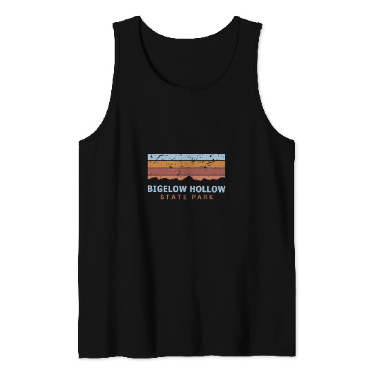 Bigelow Hollow State Park Connecticut Retro Cool Tank Tops