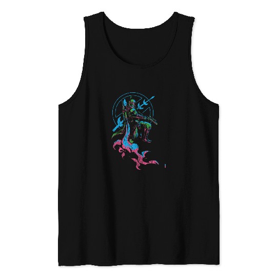 Star warss The Book Of Boba Fett Retro Color Pop Poster V2 Tank Tops