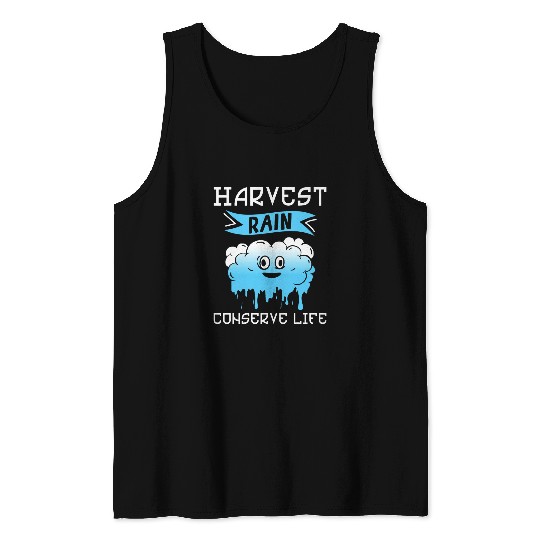 Harvest Rain Rainwater Harvesting Water Conservation Tank Tops