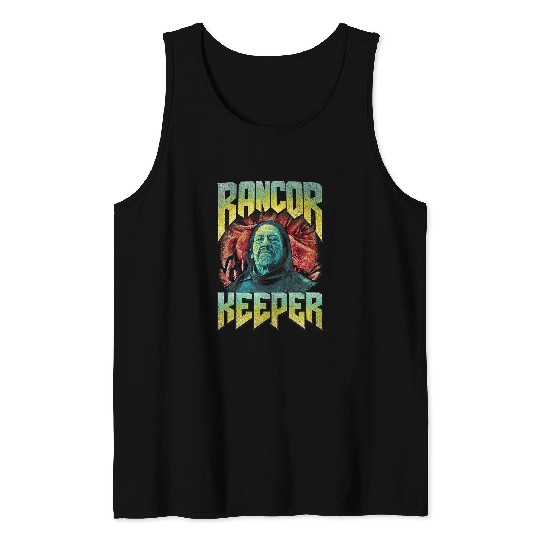 Star warss The Book Of Boba Fett Rancor Keeper Poster Tank Tops