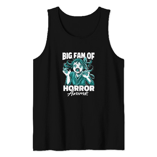 Anime Horror Cosplay Japanese Japan Kawaii Otaku Manga Tank Tops
