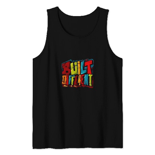 Built Different uniquess Identity Tank Tops