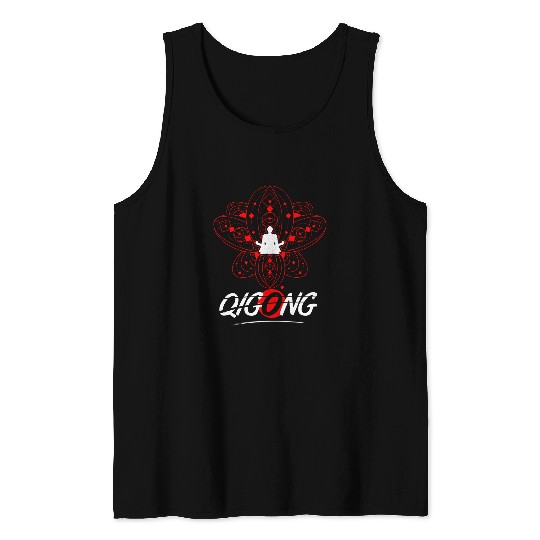 Qi Gong Clothing for Tai Chi Exercises with Chigong and Yoga 18 Tank Tops