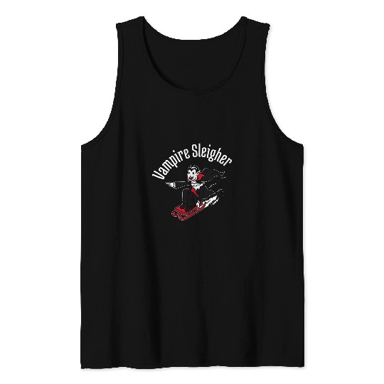 Vampire Sleigher Partygoer 1 Tank Tops