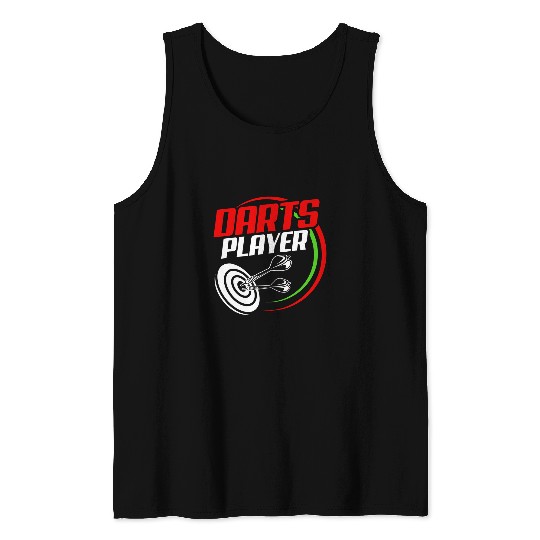 Dart Team For Dart Player Tank Tops