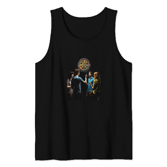 Darts Dart Team Player Throwing Sport 1 Tank Tops