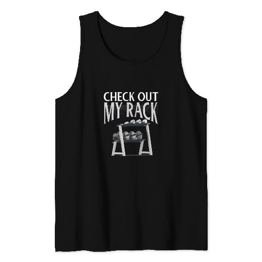 My Rack Fitness Weightlifting Deadsslift Workout Gym Tank Tops