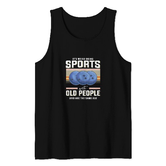 Retired bowler old man bowling Coachss bowling retirement 1 Tank Tops