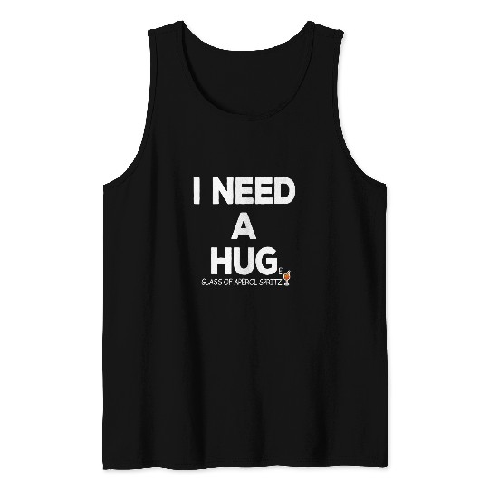 Aperol Spritz Hype Alcohol Wines Summer Funny Saying Tank Tops