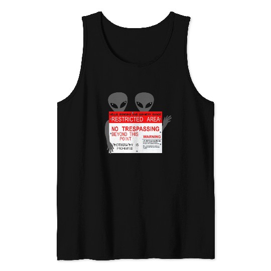 Greys Area 51 Tank Tops