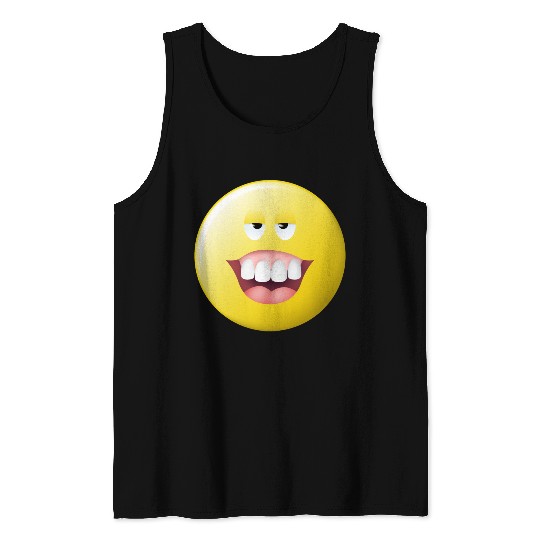 Stupid Smiley Face Tank Top