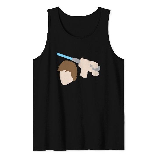 Luke Skywalker Lightsaber Tank Tops
